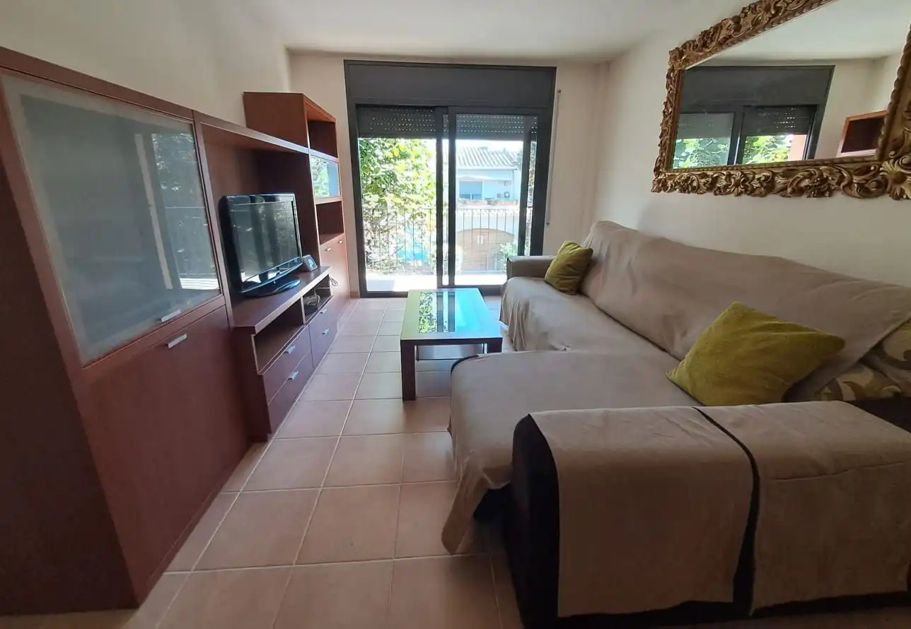 Sala de estar de Piso en venta en Palafrugell con Calefacción y Terraza