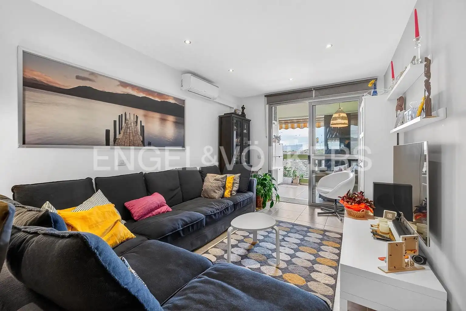 Living room of Flat for sale in Granadilla de Abona  with Air Conditioner and Terrace