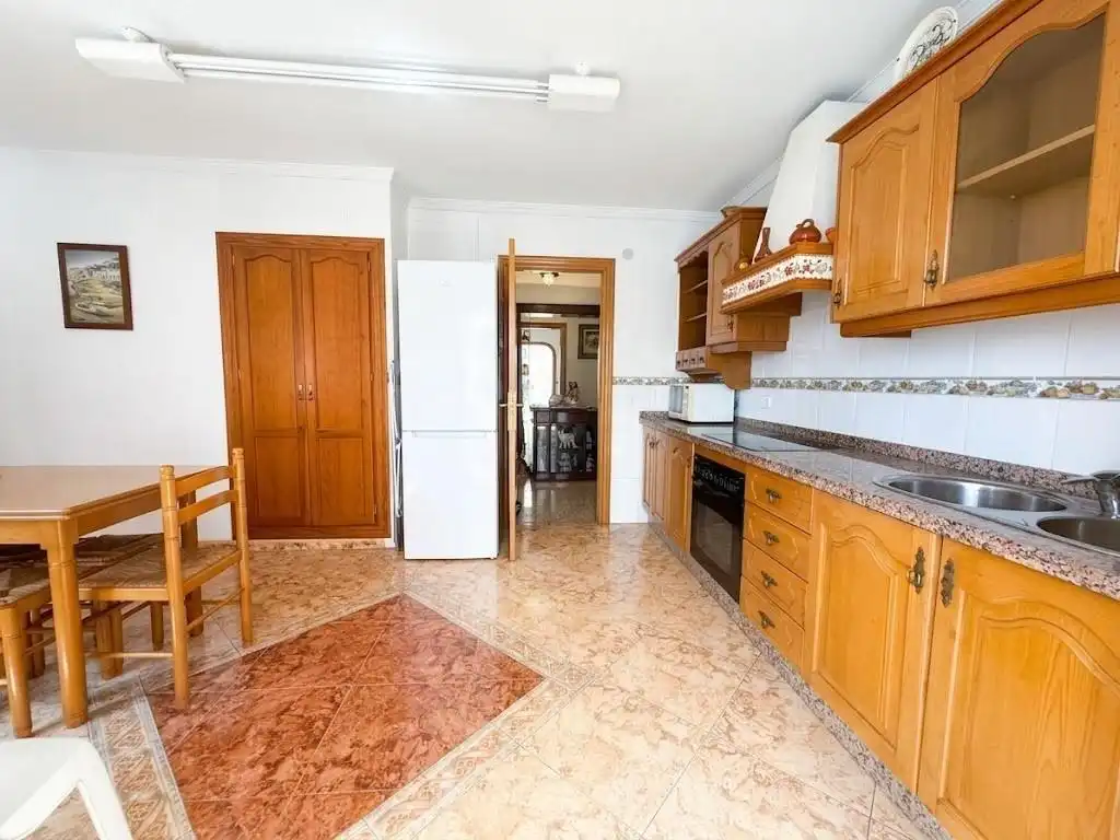 Kitchen of Flat for sale in Málaga  with Air Conditioner, Heating and Terrace