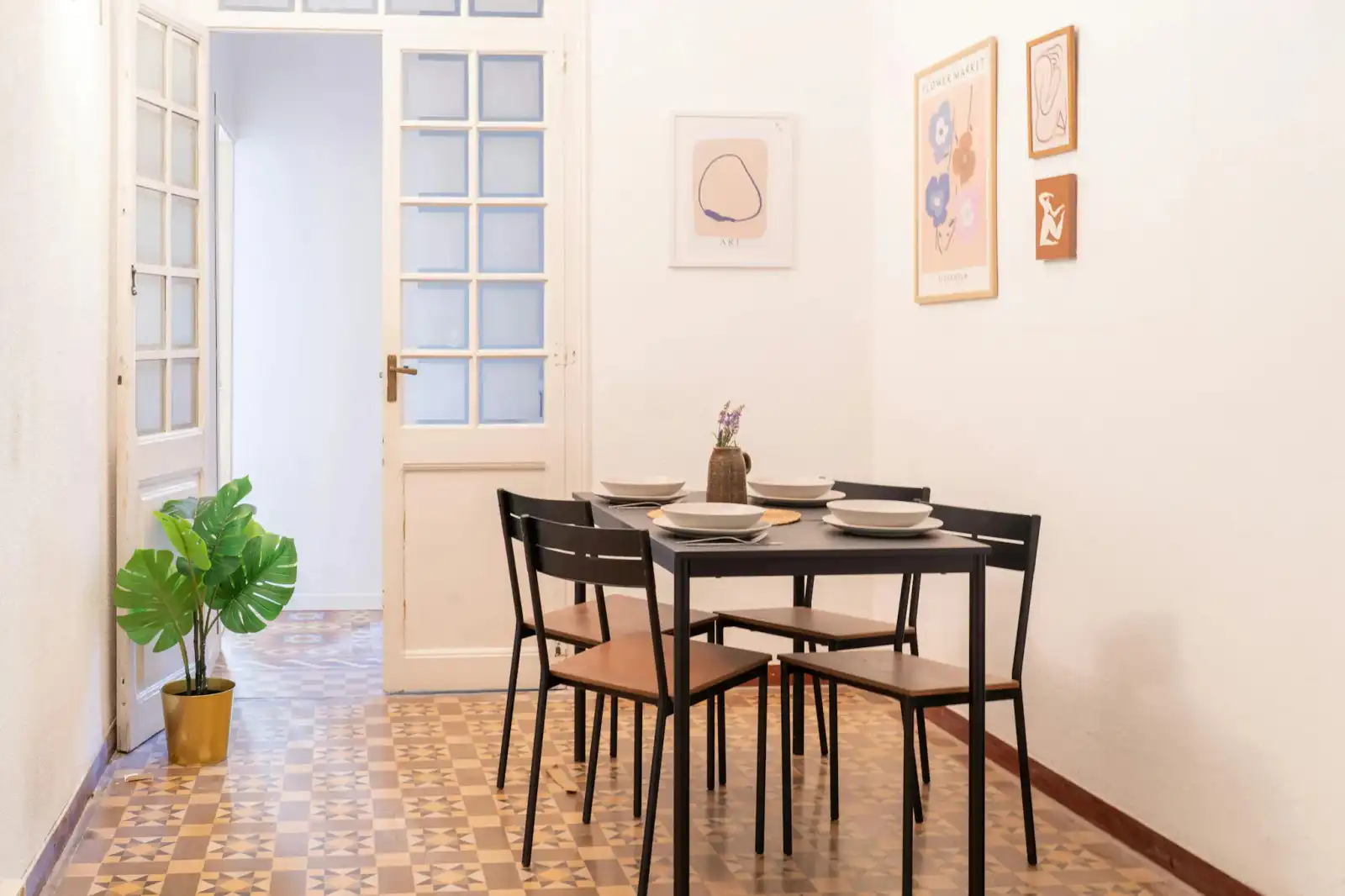 Esszimmer von Wohnung zur untervermieten in Eixample
