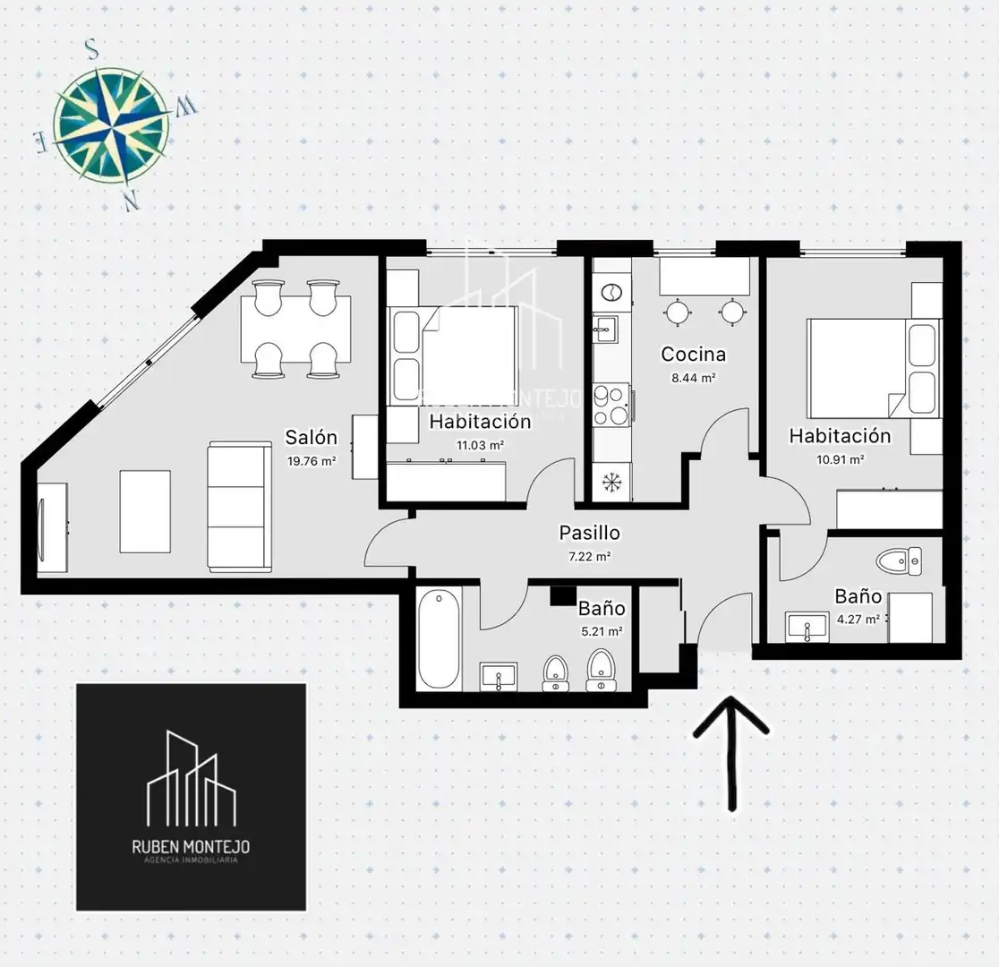 Appartement avec piscine à vendre à Escuelas, imagen 2