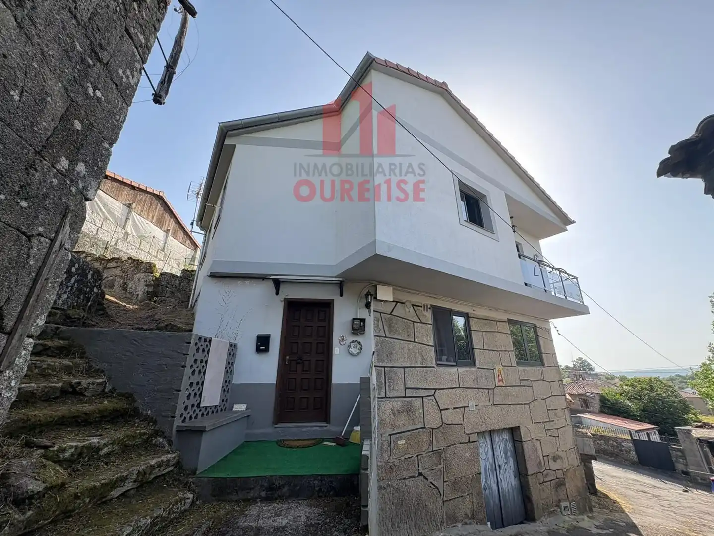 Vista exterior de Casa o xalet en venda en Nogueira de Ramuín
