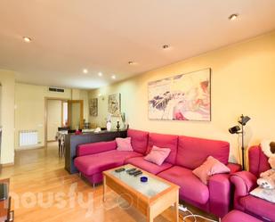 Living room of Attic for sale in  Barcelona Capital  with Air Conditioner, Terrace and Balcony