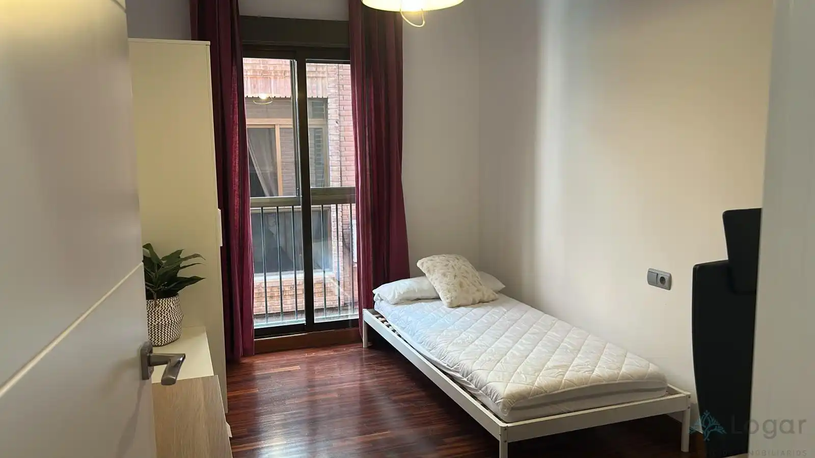 Bedroom of Flat for rent in Murcia  with Air Conditioner, Heating and Furnished
