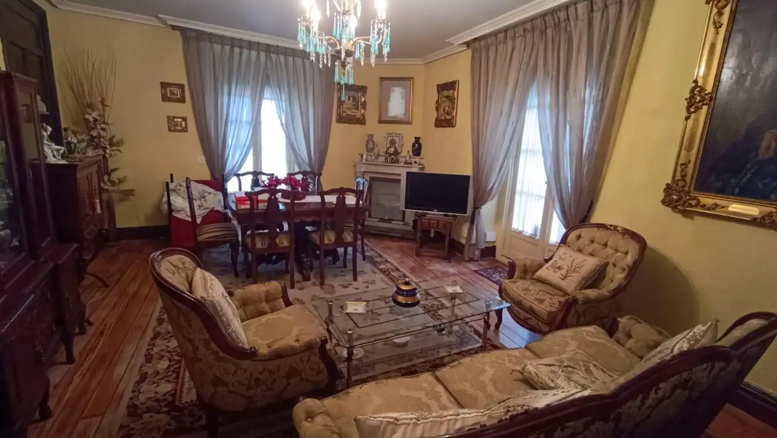 Sala de estar de Piso en venta en Zamora Capital  con Calefacción, Parquet y Trastero