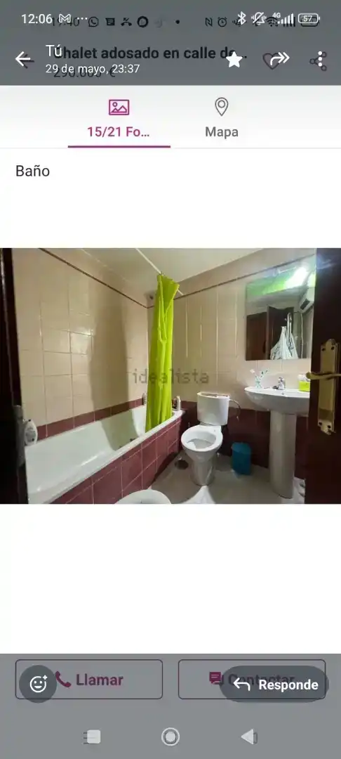Bathroom of Flat for share in Tomares