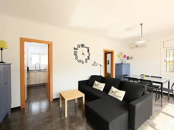 Sala de estar de Casa o chalet en venta en Vidreres con Aire acondicionado, Jardín privado y Terraza