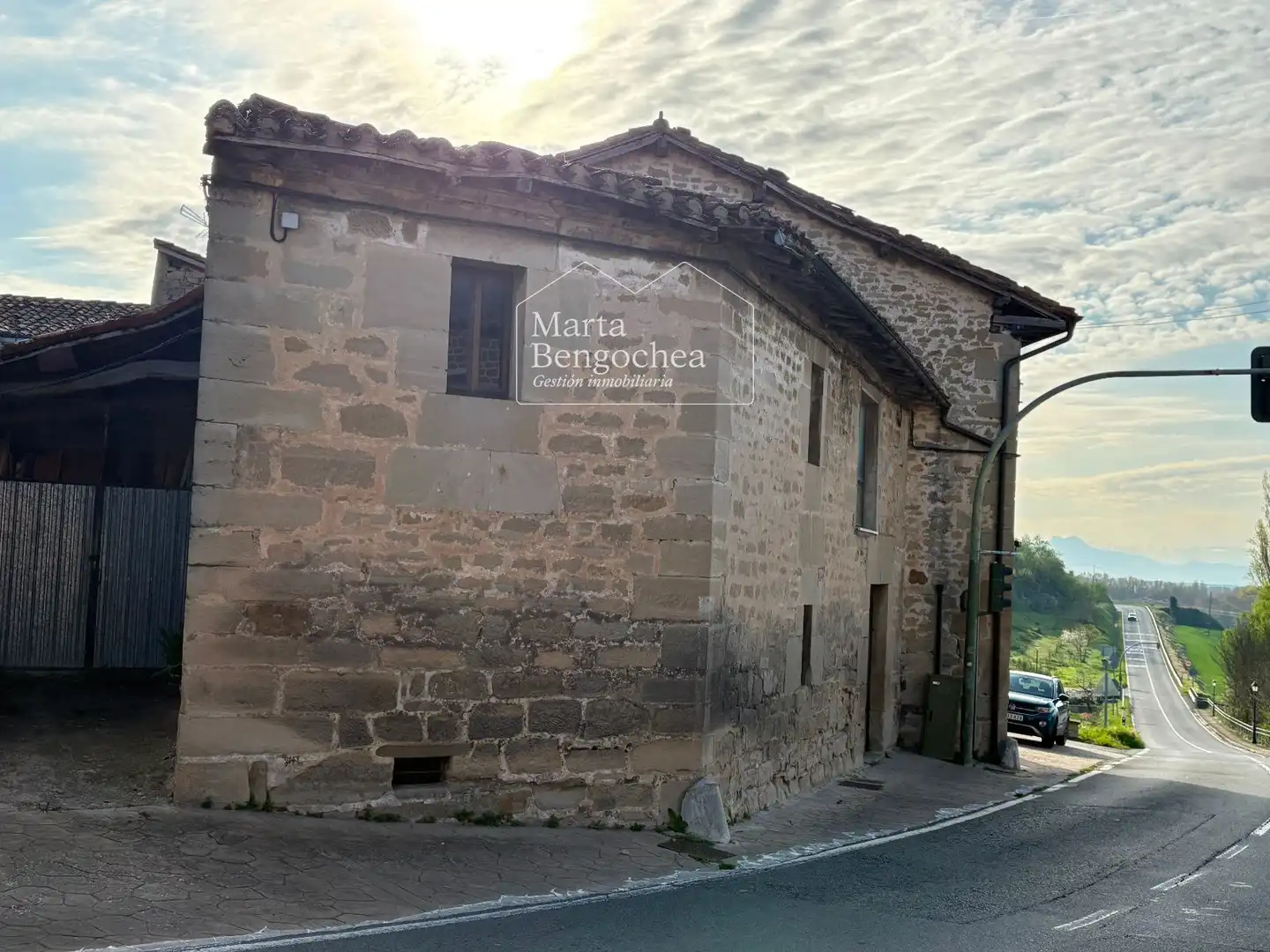 Vista exterior de Casa o xalet en venda en Lantarón amb Calefacció