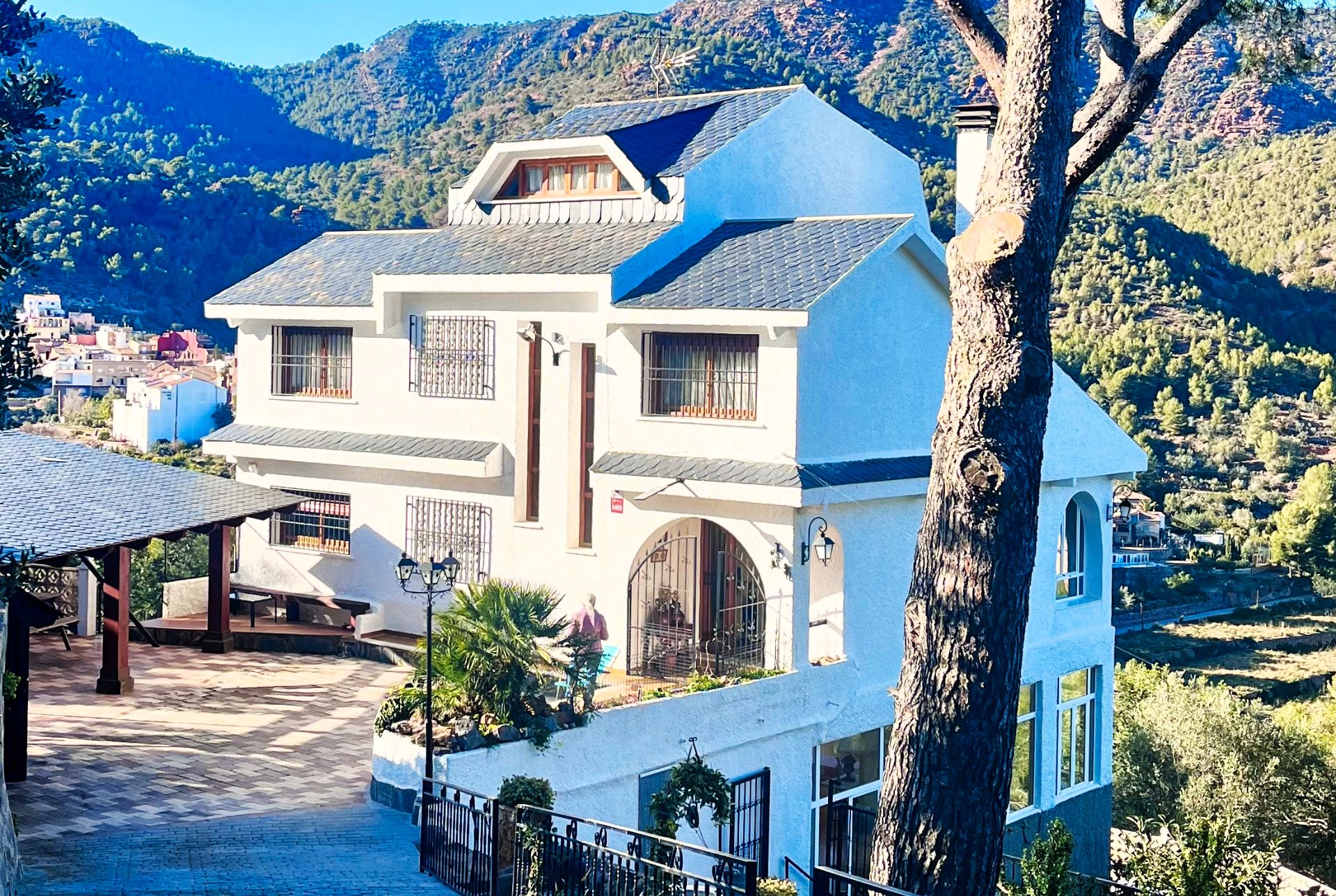 Vista exterior de Casa o xalet en venda en Segart amb Calefacció, Jardí privat i Piscina