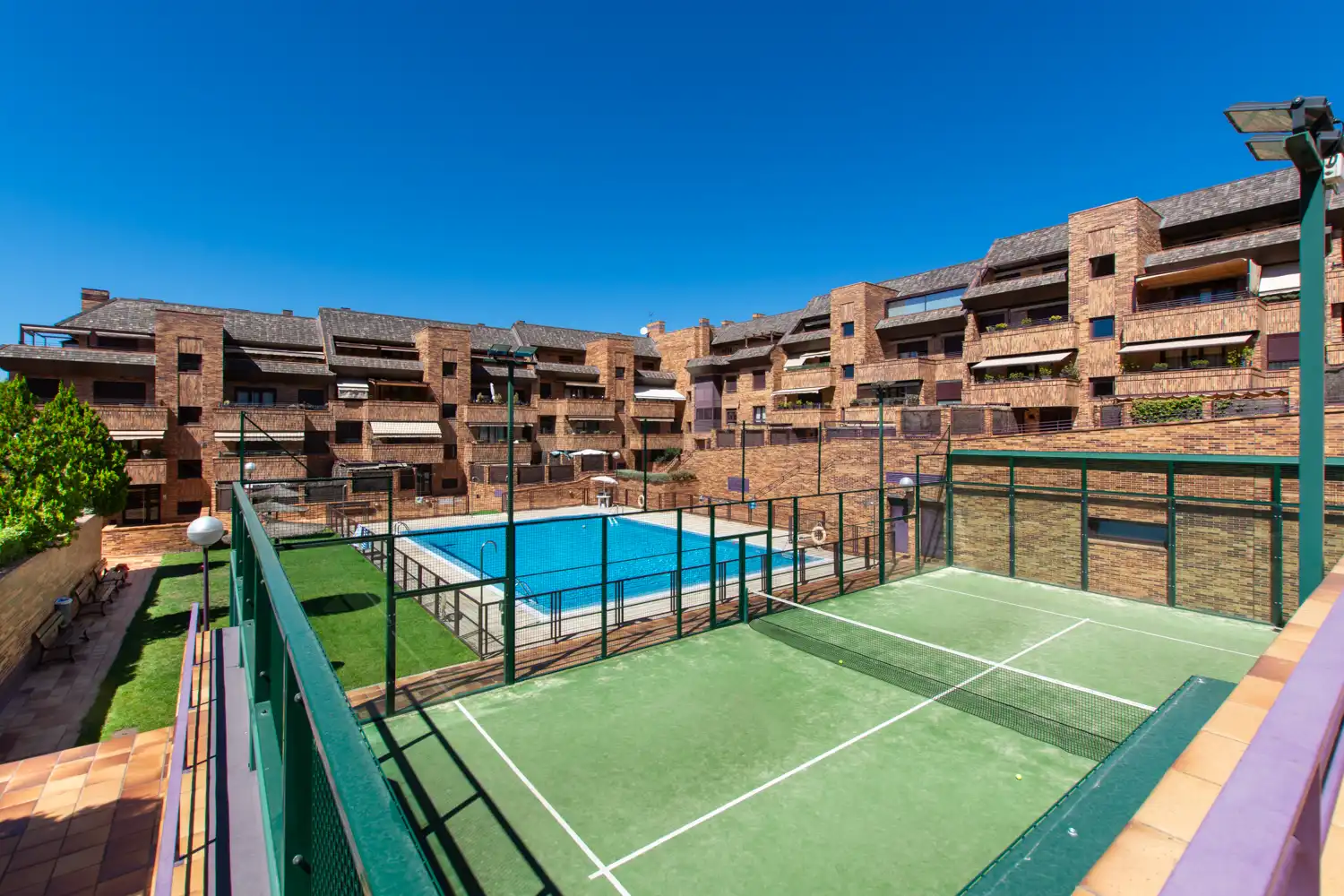 Piscina de Planta baja en venta en Las Rozas de Madrid con Aire acondicionado, Calefacción y Terraza