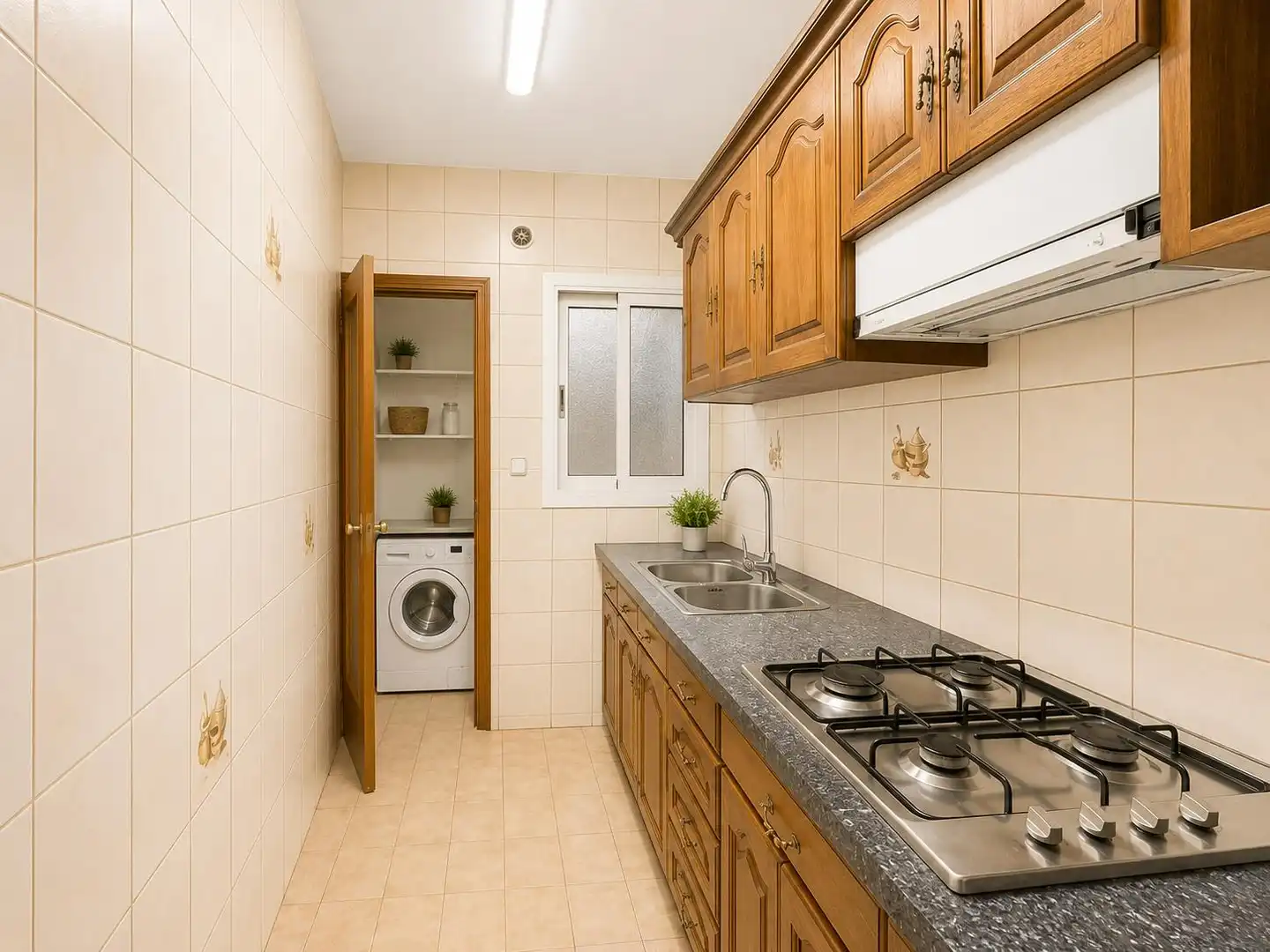 Cocina de Piso en venta en Badalona con Balcón