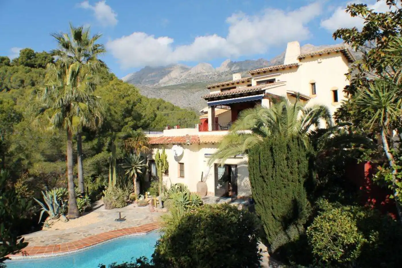 Xalet amb terrassa en venda a Altea la Vella