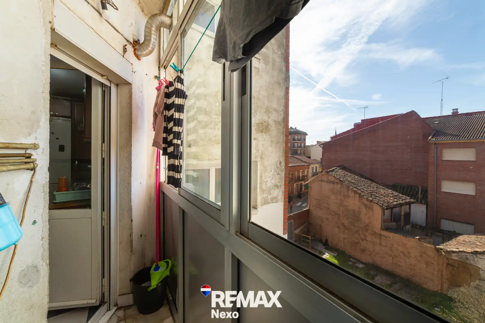 Balcony of Flat for sale in Benavente  with Heating, Parquet flooring and Furnished