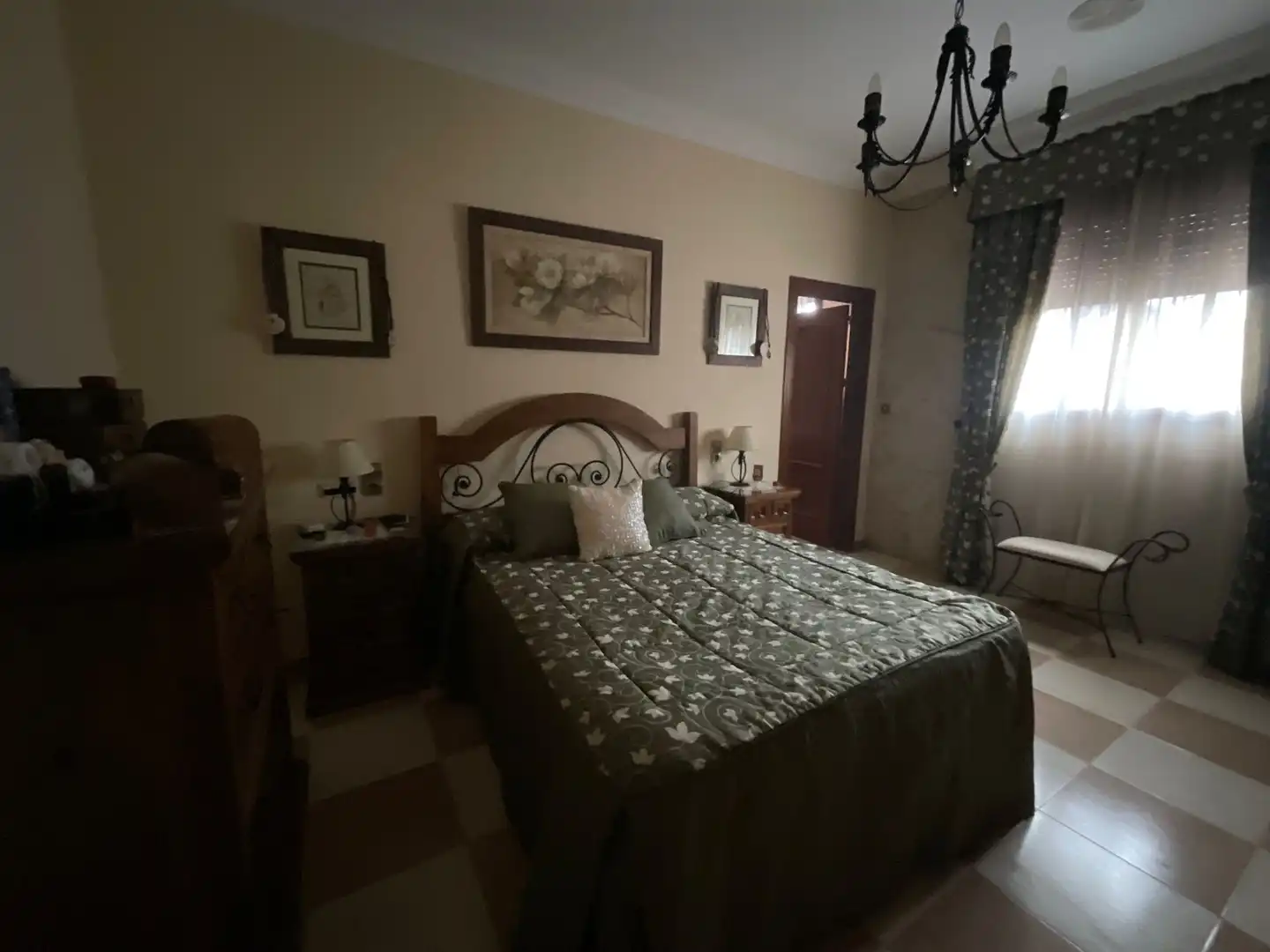 Habitación de Finca rústica en venta en Antequera con Aire acondicionado, Jardín privado y Terraza