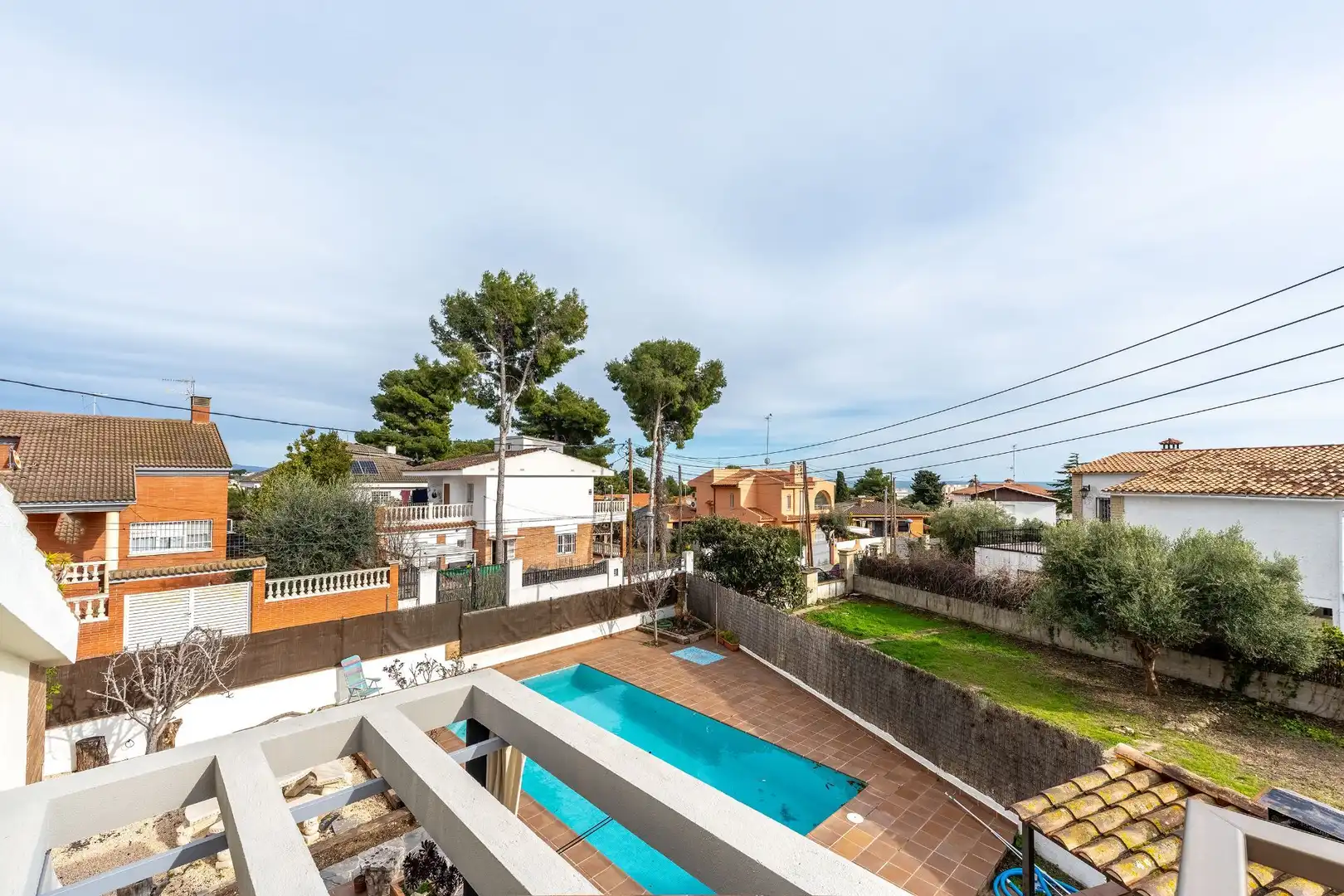 Piscina de Casa o xalet en venda en Calafell amb Calefacció, Jardí privat i Terrassa