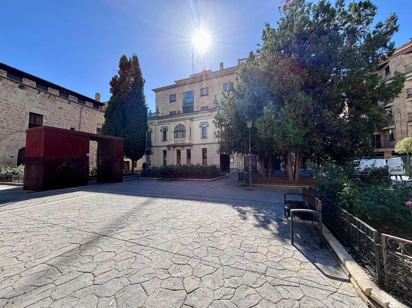 Vista exterior de Piso en venta en Salamanca Capital con Jardín privado y Parquet