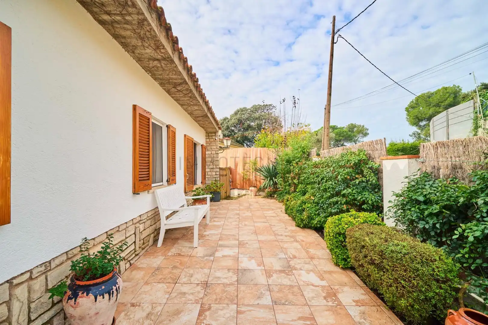 Jardí de Casa o xalet en venda en Les Franqueses del Vallès amb Aire condicionat, Jardí privat i Terrassa