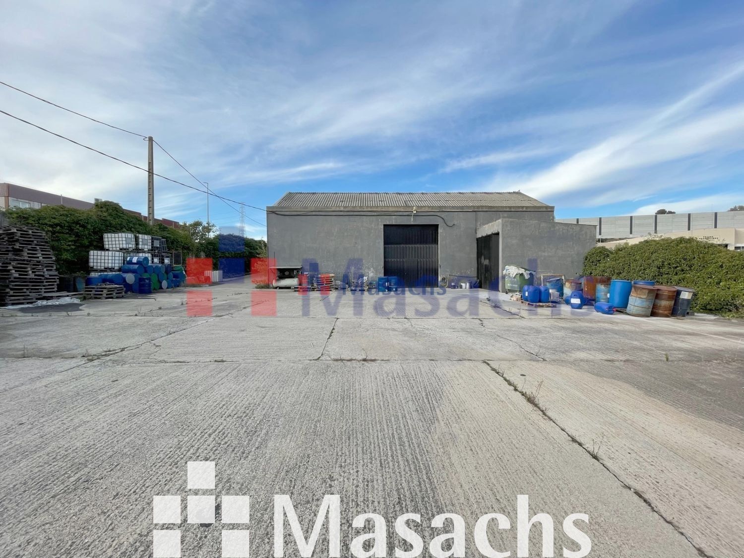 Exterior view of Industrial buildings for sale in Masquefa