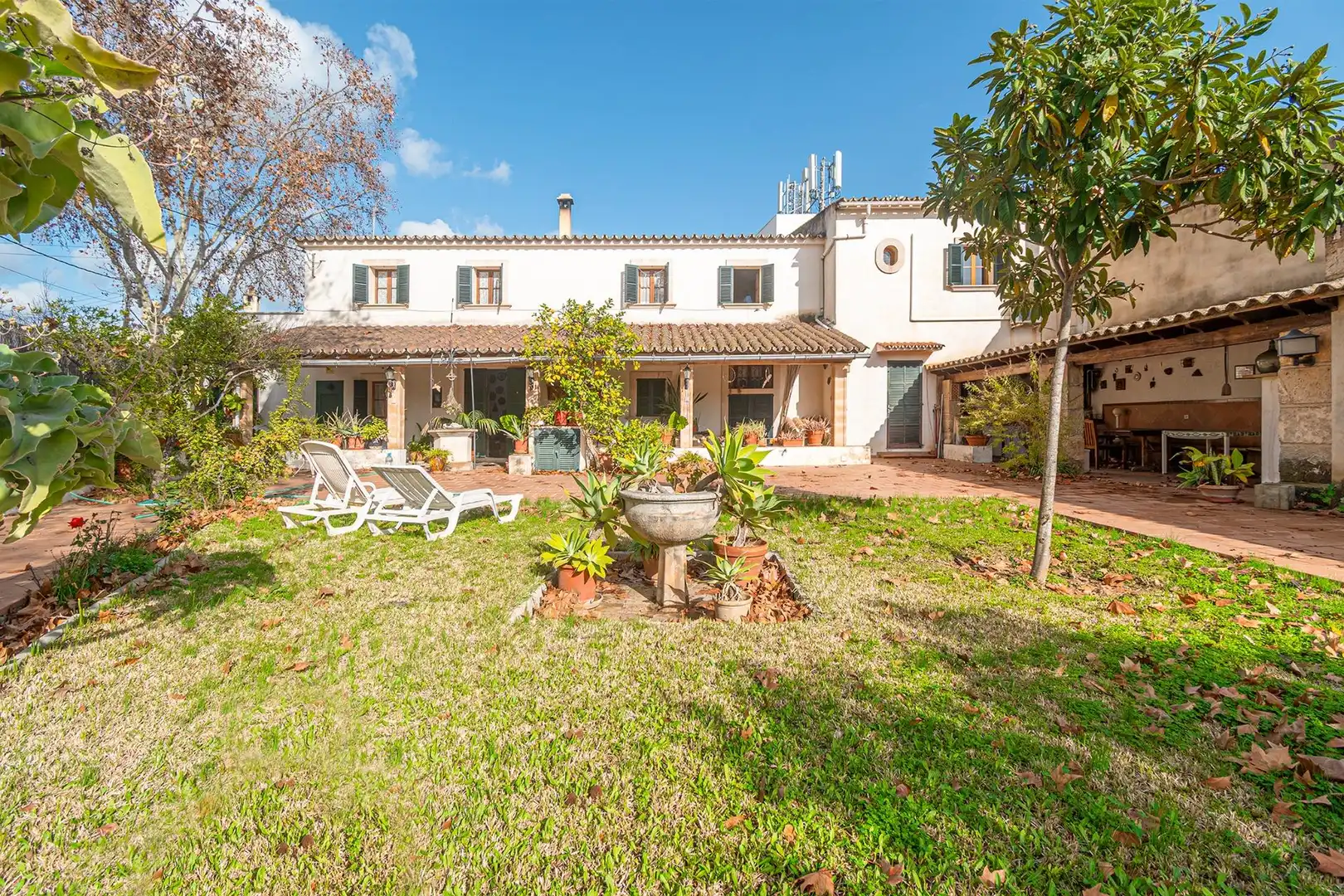 Jardí de Casa o xalet en venda en  Palma de Mallorca amb Calefacció, Jardí privat i Terrassa