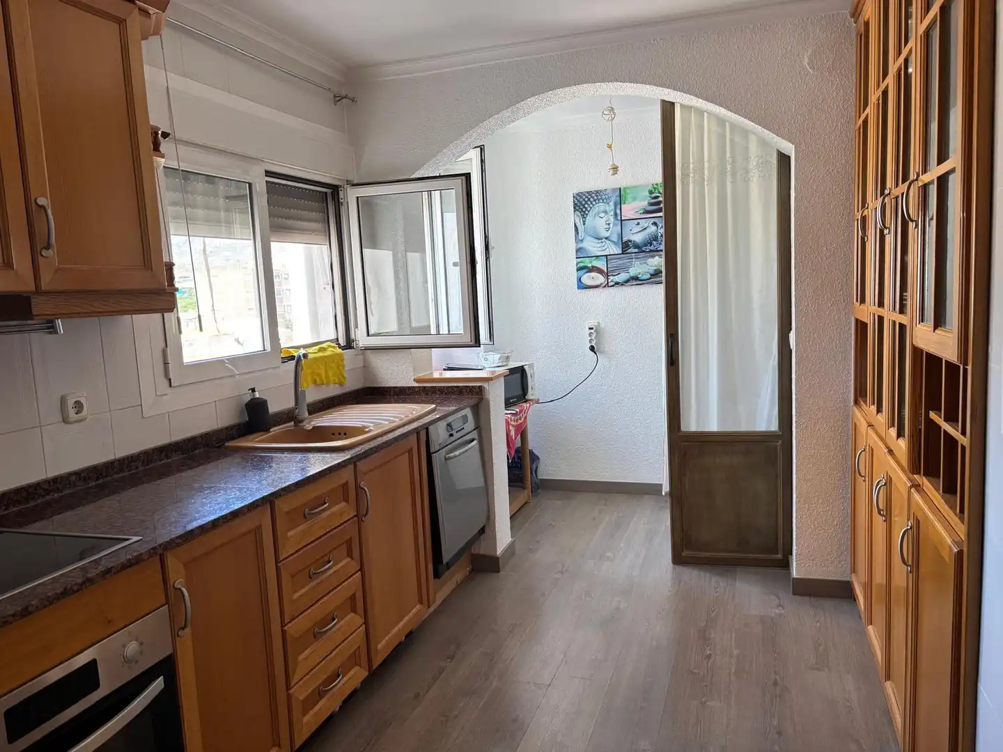 Kitchen of Apartments for sale in Elda  with Air Conditioner, Heating and Parquet flooring