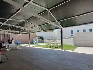 Terrace of Detached homes for sale in Villanueva de la Cañada  with Air Conditioner, Heating and Private garden