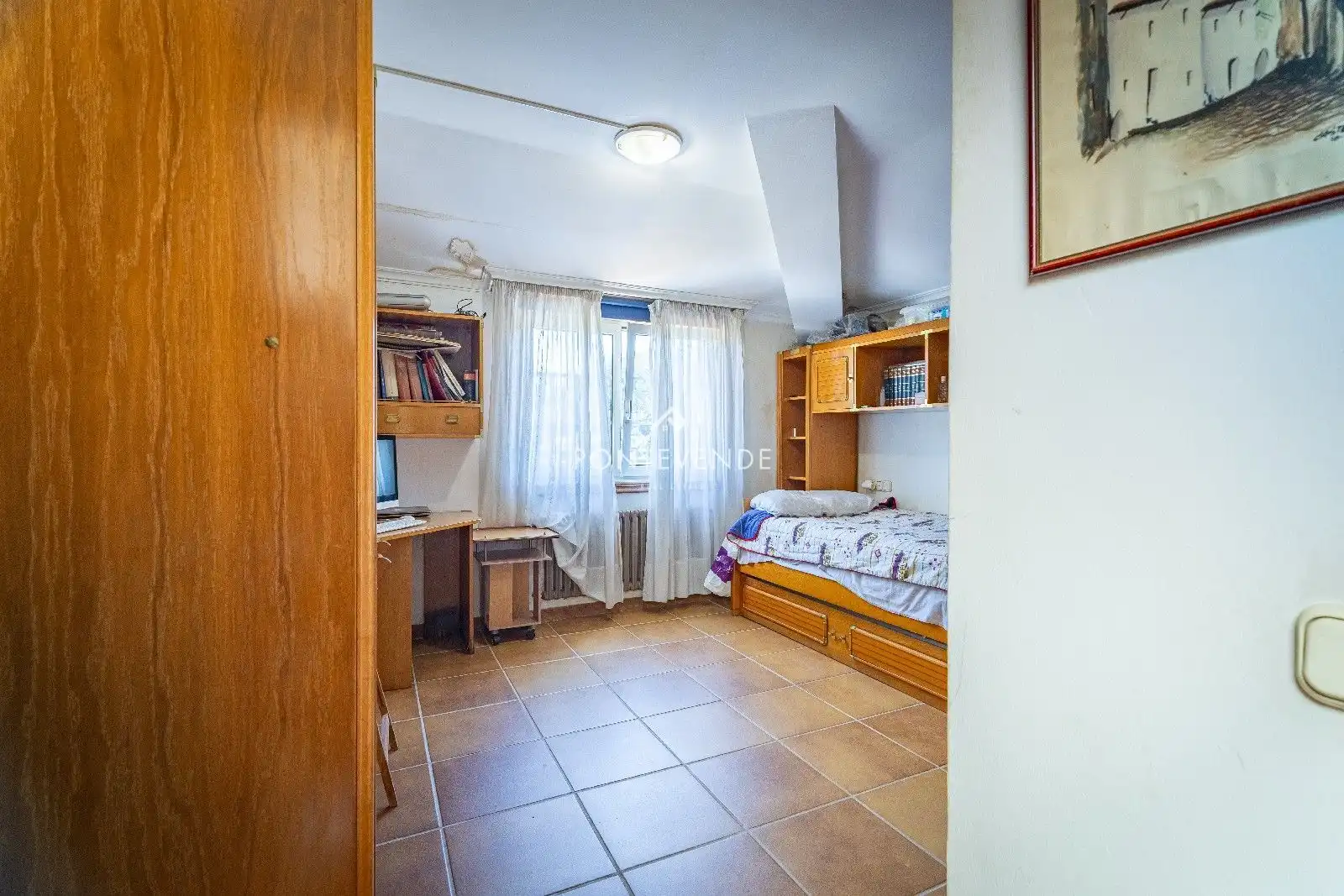 Dormitori de Casa o xalet en venda en Pontevedra Capital  amb Terrassa, Traster i Piscina