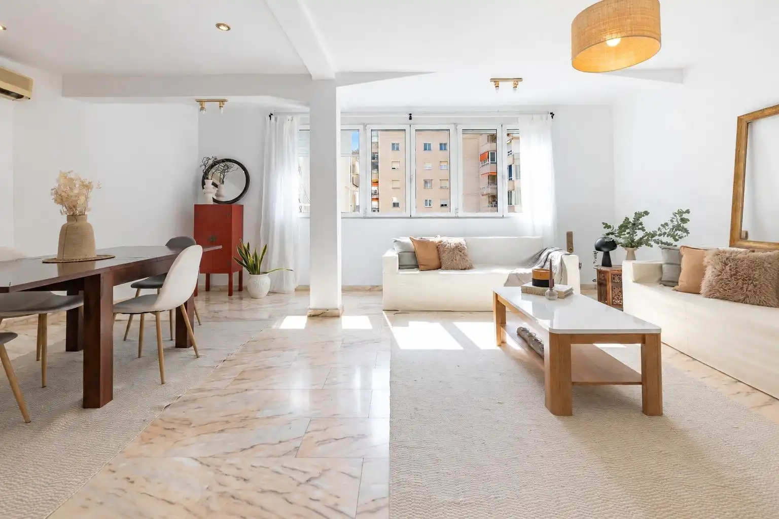 Living room of Flat for sale in Valencia  with Air Conditioner