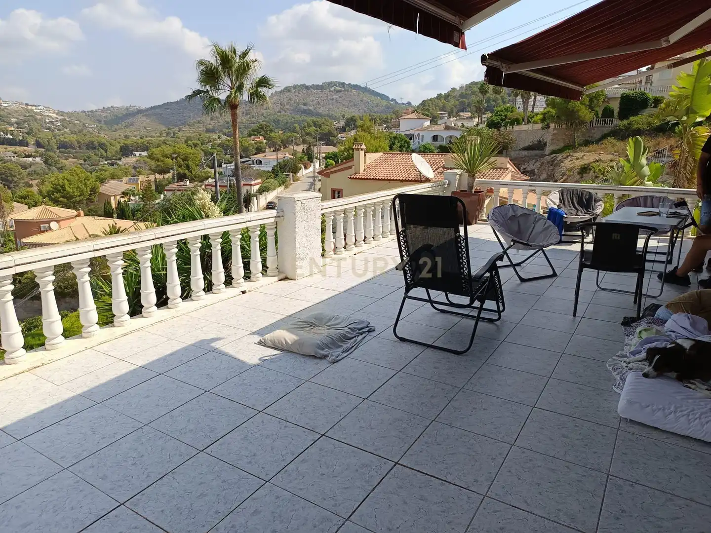 Terraza de Casa o chalet en venta en Calpe / Calp con Aire acondicionado, Jardín privado y Trastero