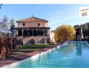 Schwimmbecken von Country house zum verkauf in Sant Feliu de Codines mit Heizung, Privatgarten und Terrasse