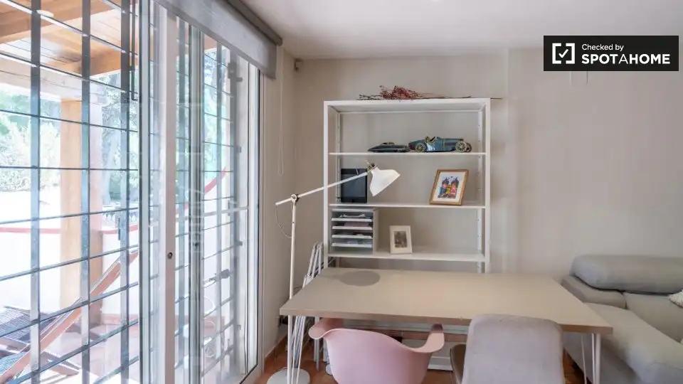 Terrasse von Wohnung zur Miete in Valencia mit Klimaanlage, Heizung und Möbliert