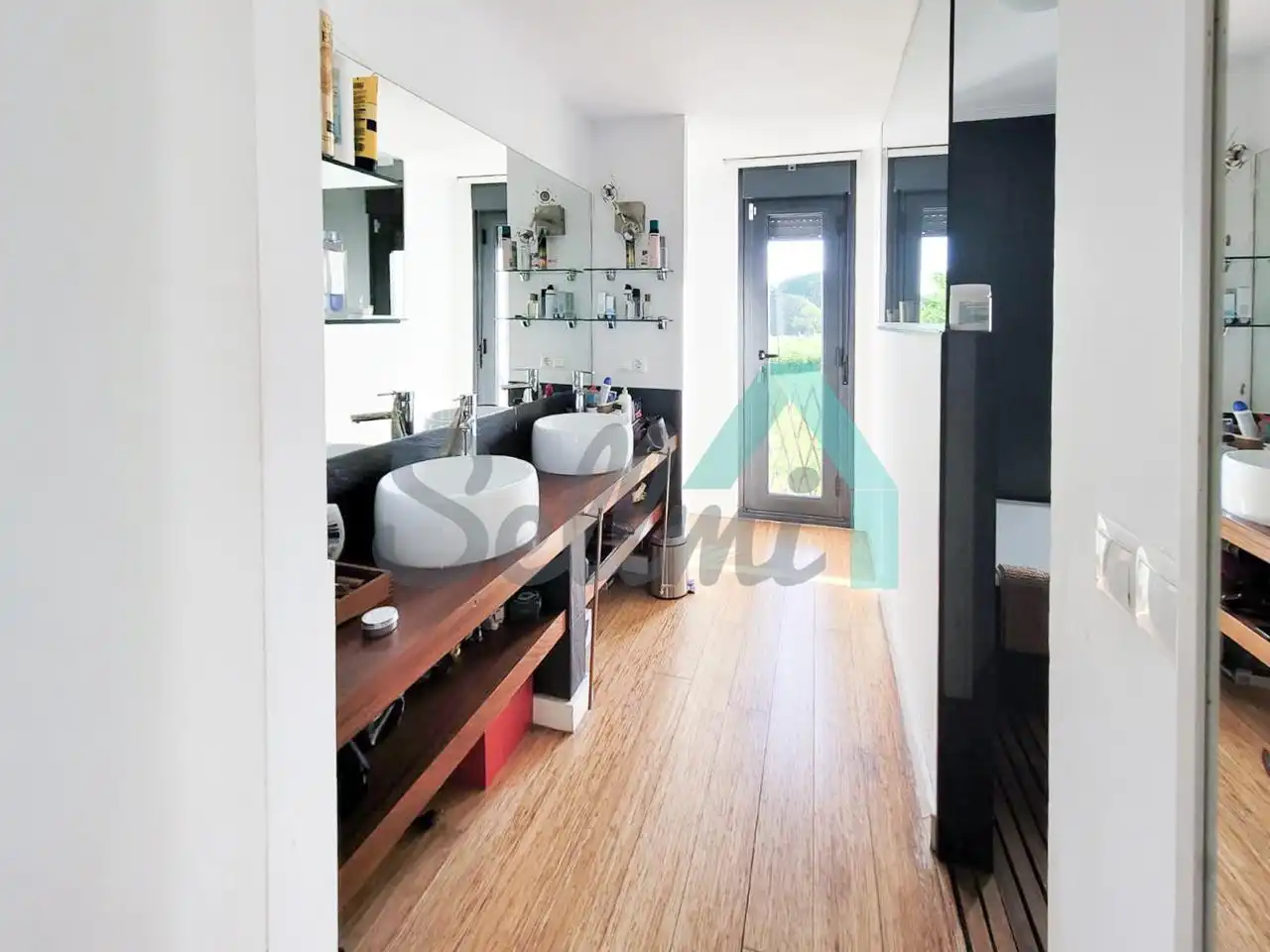 Bathroom of Houses for rent in Siero  with Heating, Parquet flooring and Terrace