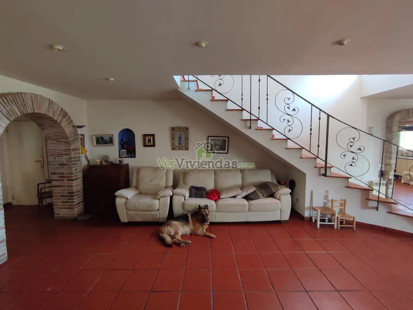 Sala d'estar de Casa o xalet en venda en Esparreguera amb Aire condicionat, Calefacció i Jardí privat