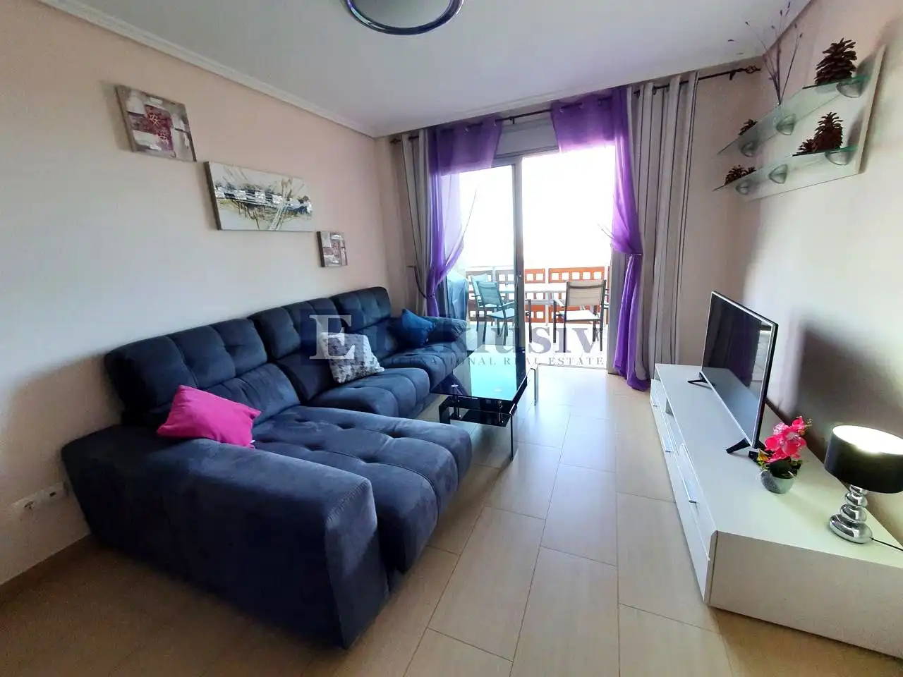 Wohnzimmer von Wohnung zum Verkauf in Granadilla de Abona mit Terrasse, Möbliert und Gemeinschaftspool