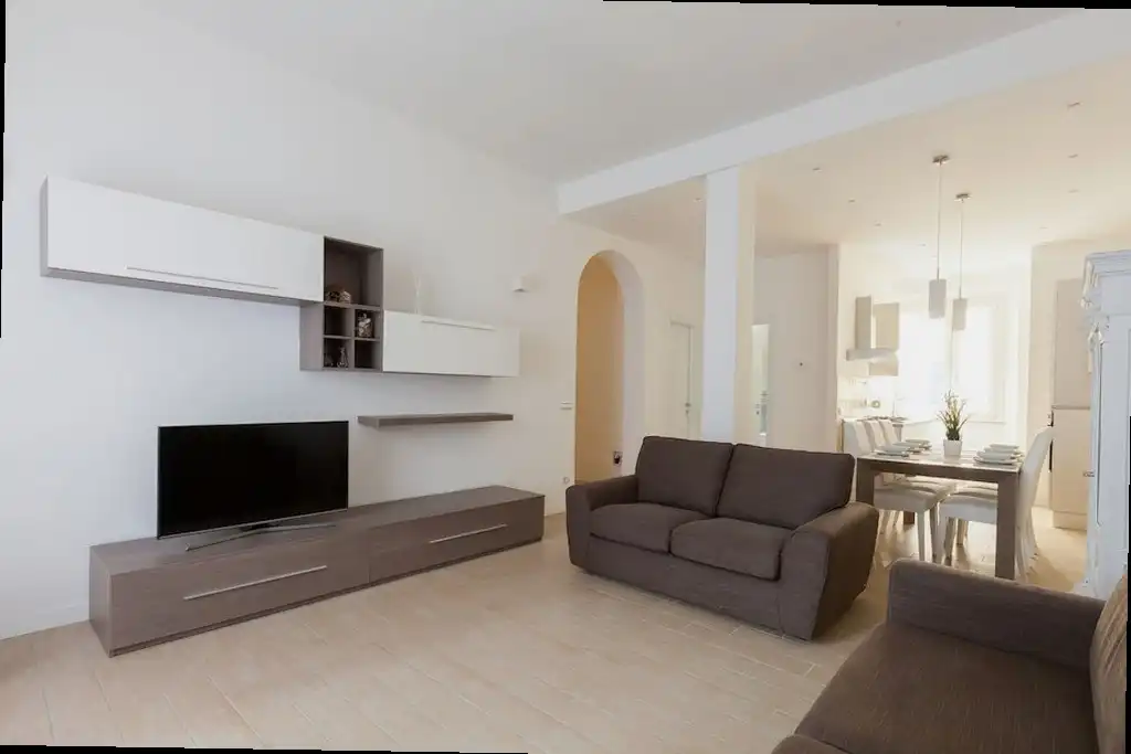 Wohnzimmer von Wohnung zur Miete in Centro