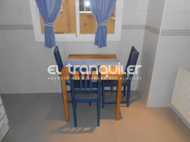 Dining room of Flat for rent in Madrid  with Air Conditioner, Parquet flooring and Swimming Pool