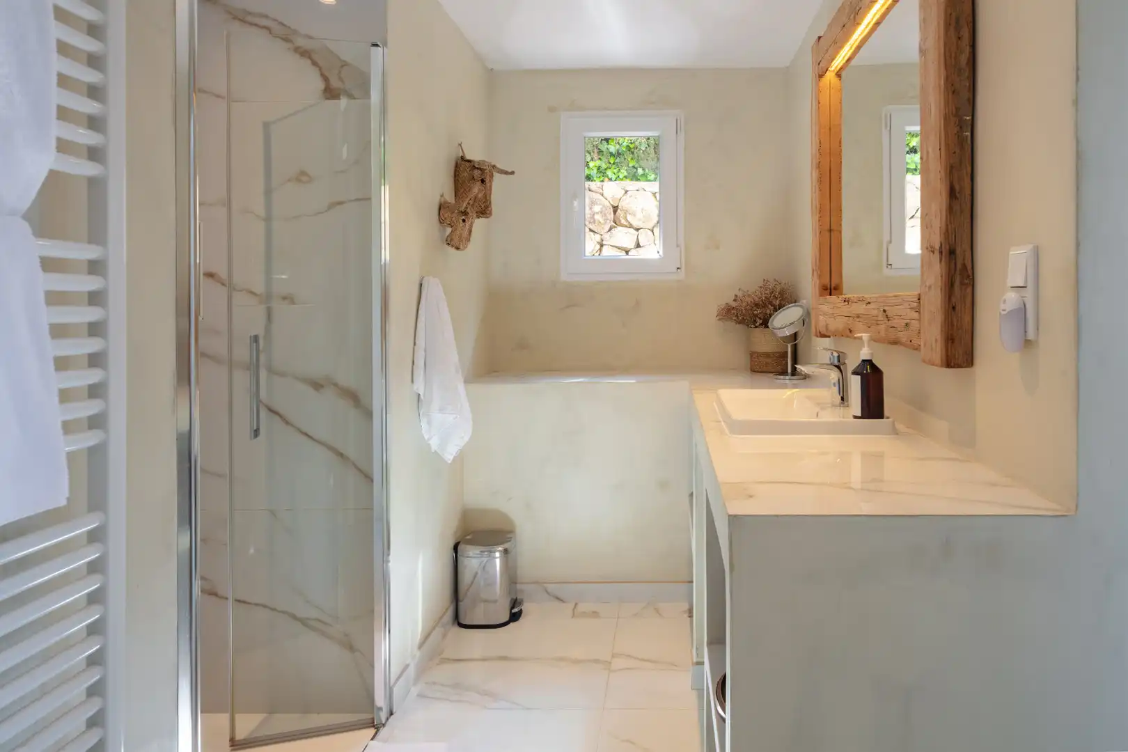 Bathroom of Houses for sale in Jávea / Xàbia  with Air Conditioner, Heating and Private garden
