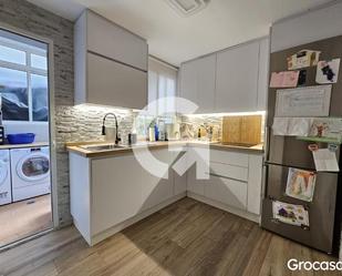Kitchen of Flat for sale in Vilanova i la Geltrú  with Furnished and Balcony