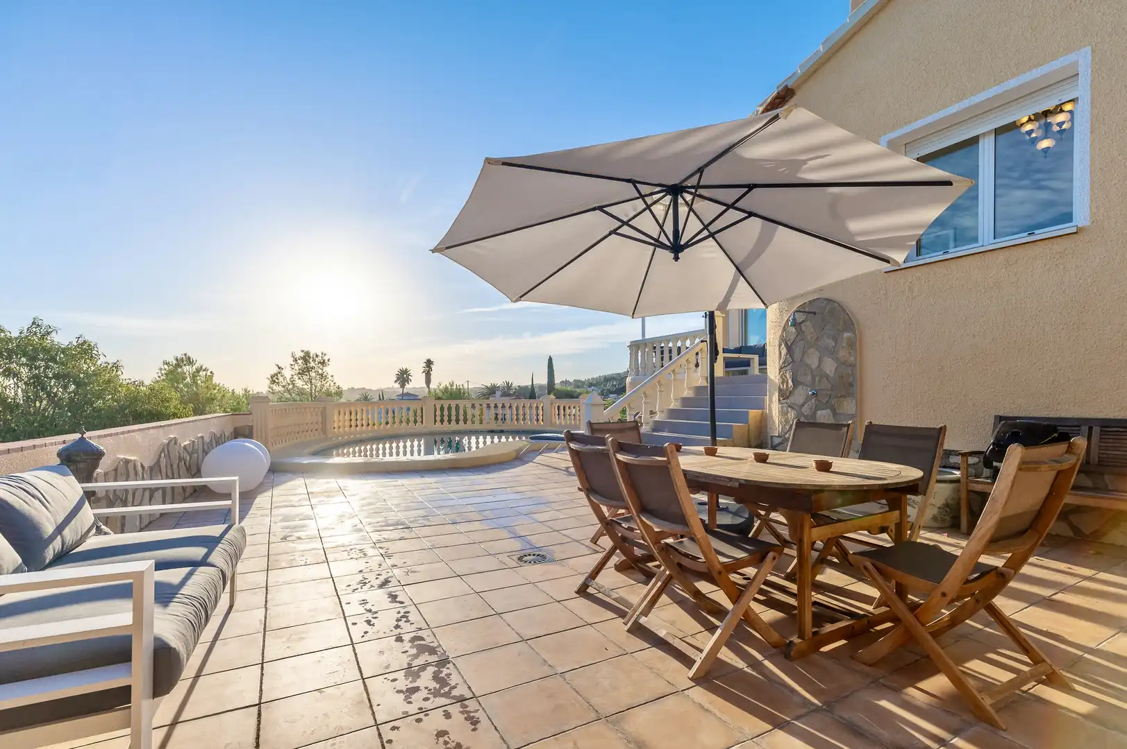 Terraza de Casa o chalet en venta en Dénia con Aire acondicionado, Calefacción y Terraza