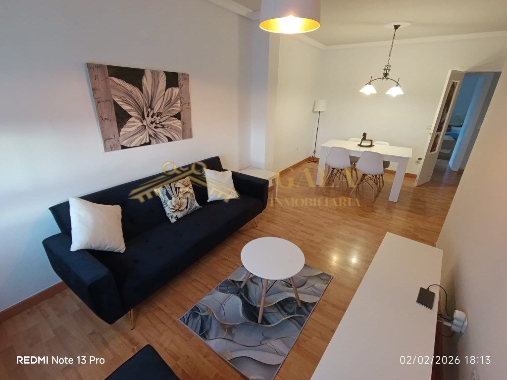 Sala de estar de Piso de alquiler en Cáceres Capital con Amueblado