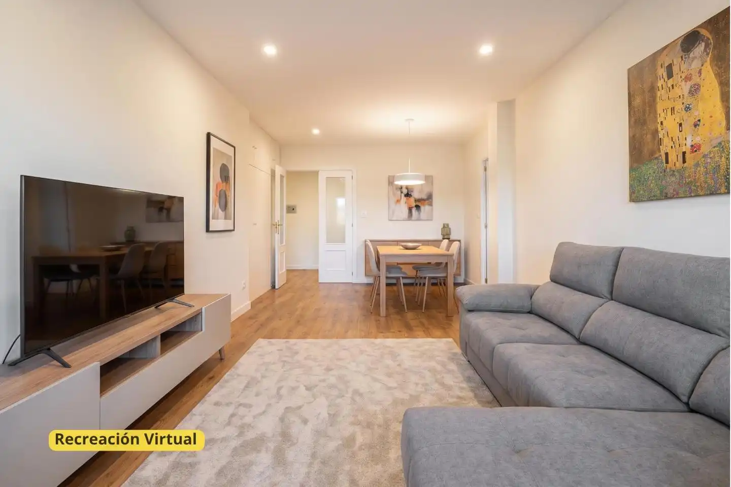 Sala de estar de Piso en venta en Ávila con Calefacción y Terraza