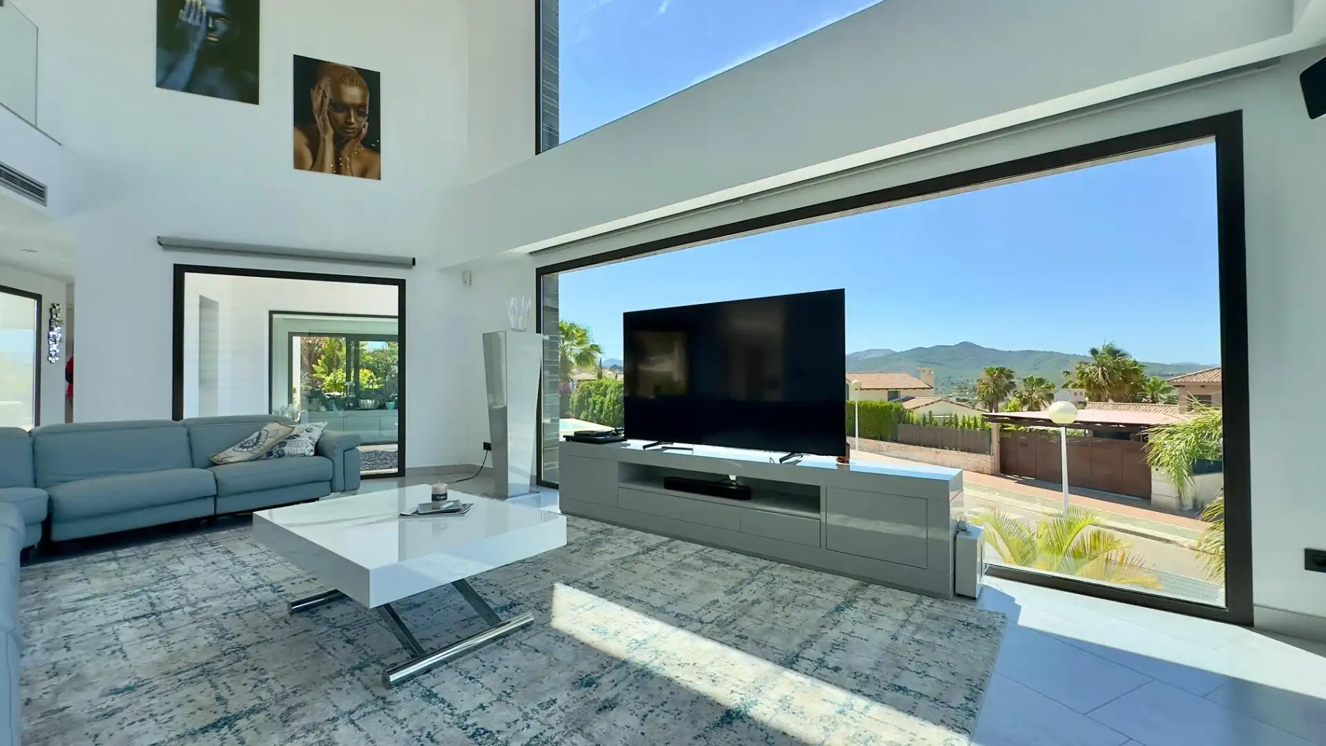 Living room of Houses for sale in Jávea / Xàbia  with Air Conditioner, Heating and Private garden