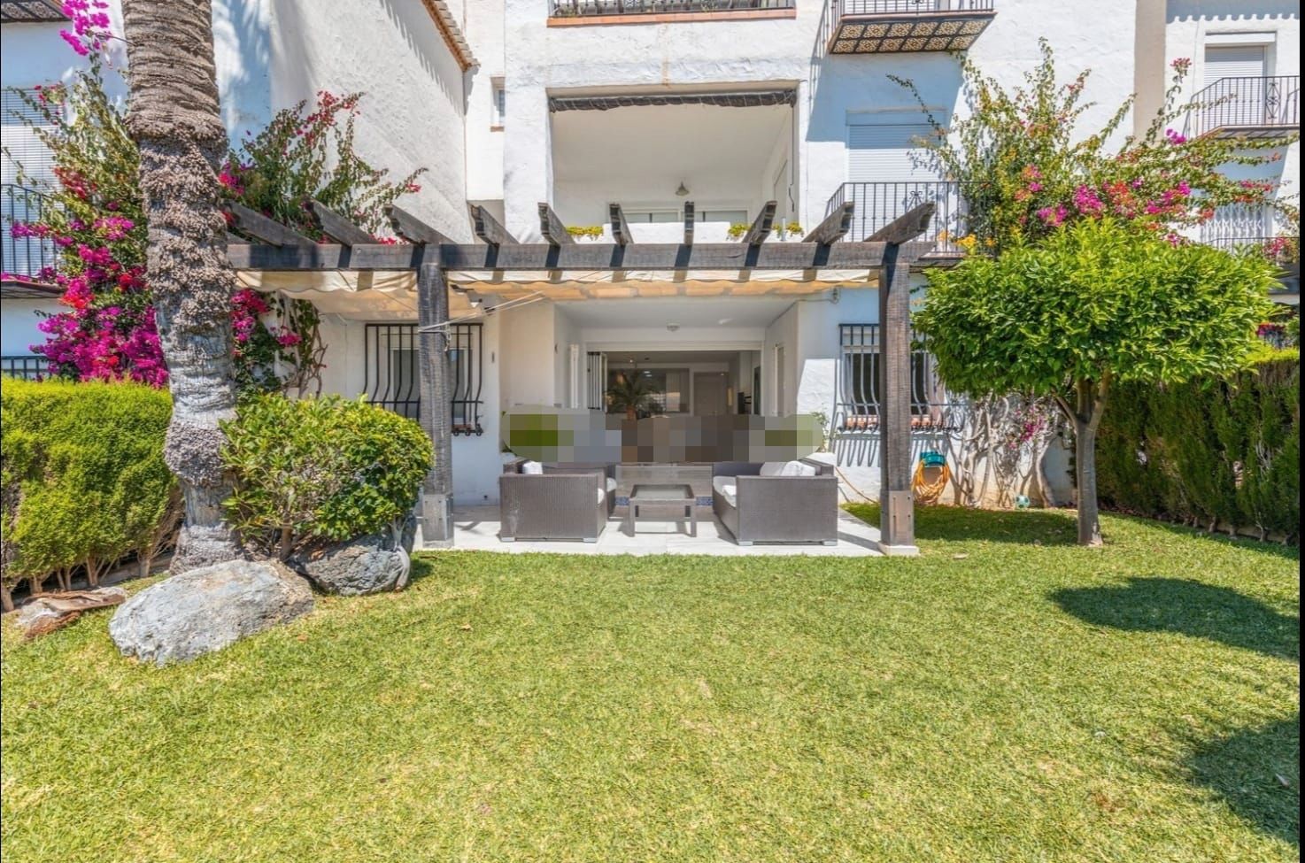 Garden of House or chalet to rent in Almuñécar  with Air Conditioner, Heating and Private garden