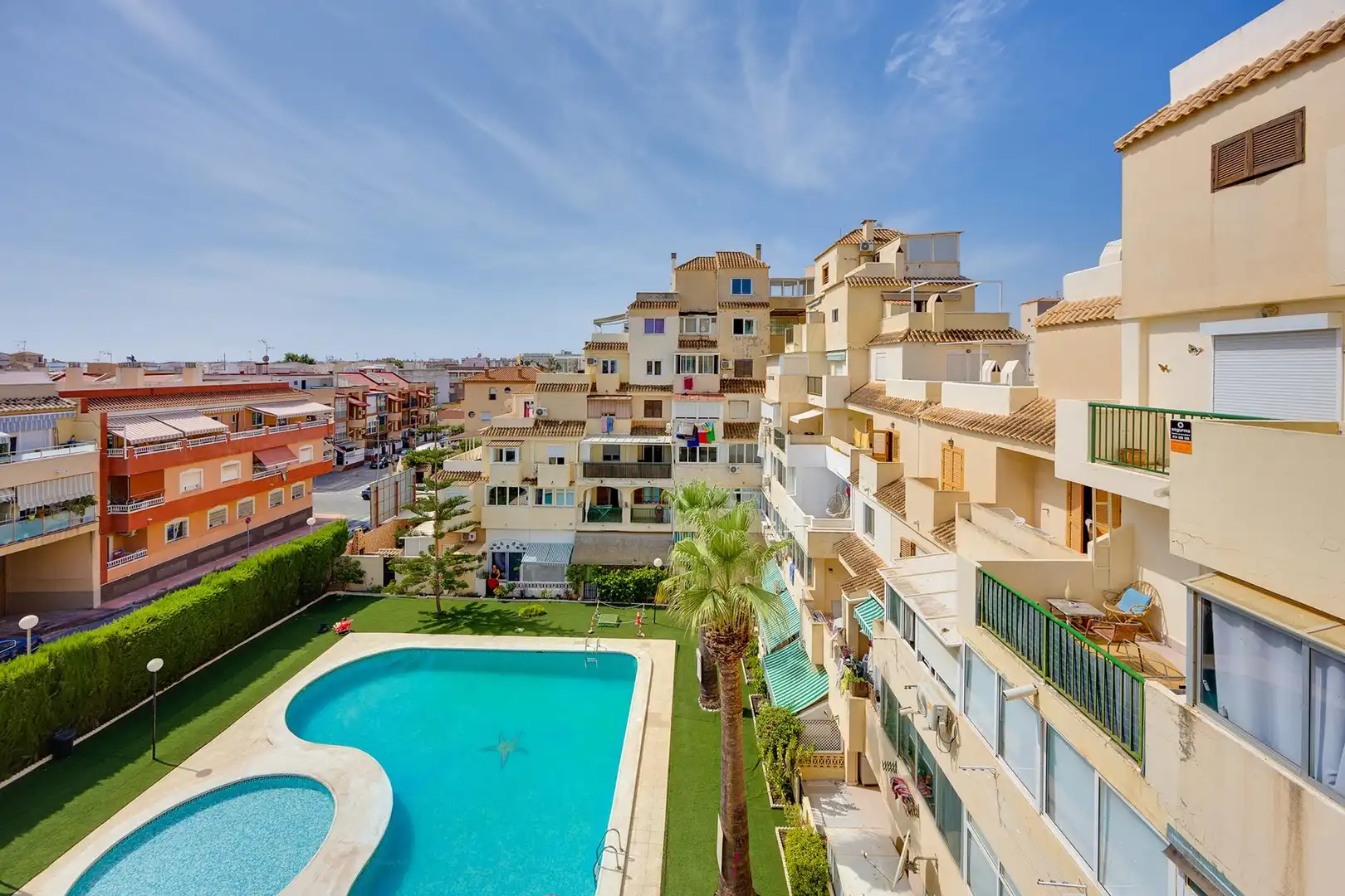 Exterior view of Apartments for sale in Torrevieja  with Air Conditioner, Balcony and Community pool