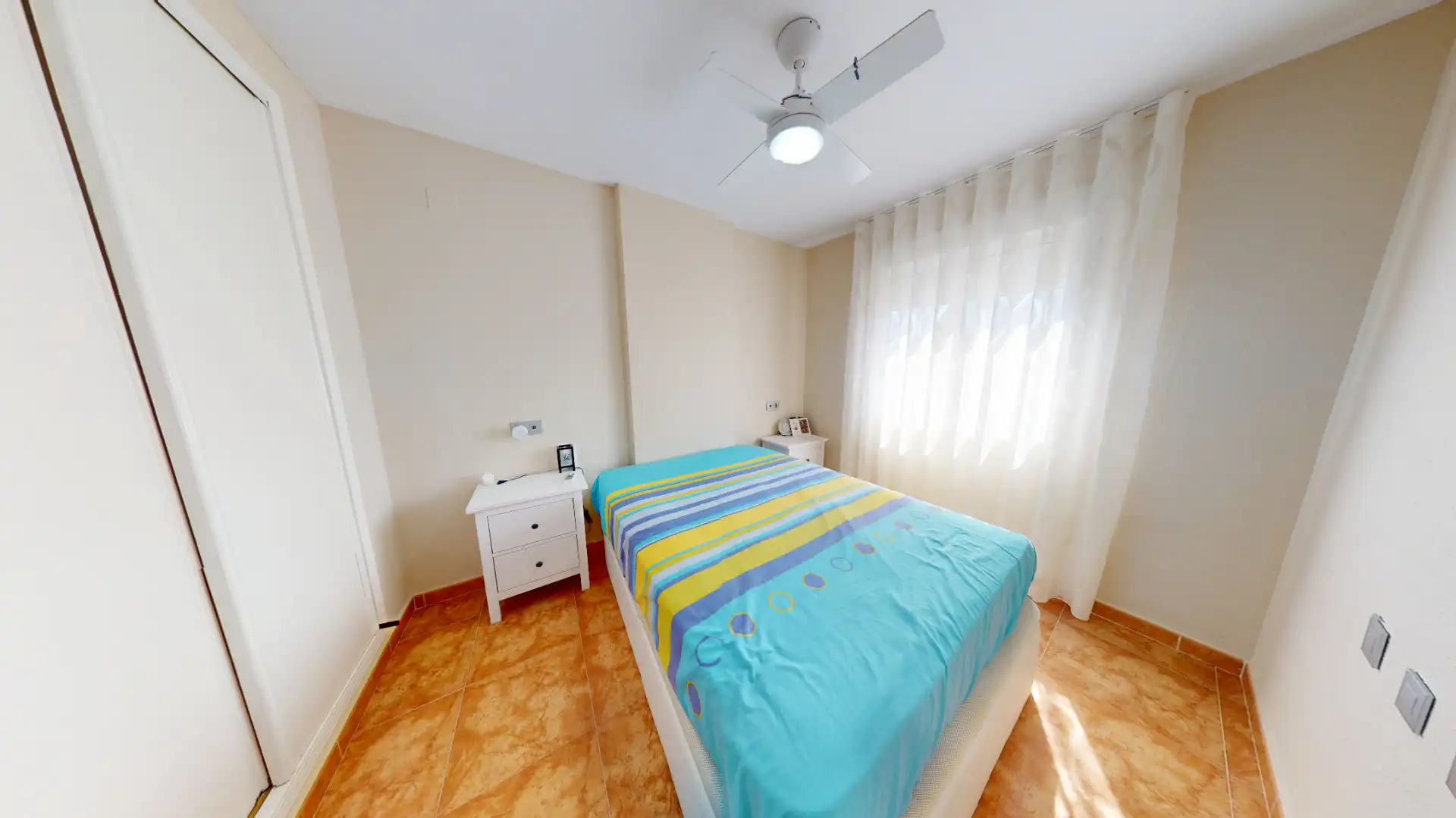 Bedroom of Flat for sale in Torrevieja  with Air Conditioner, Terrace and Furnished