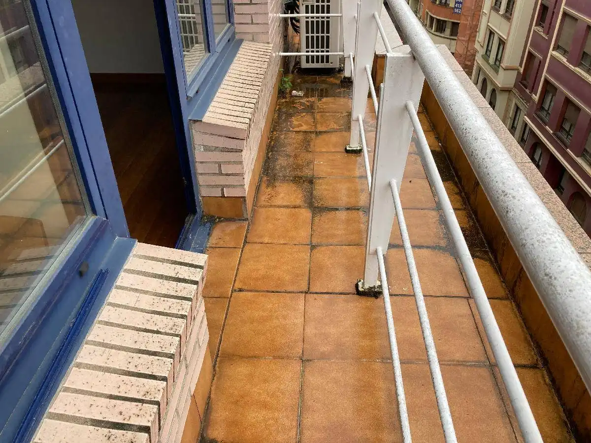 Terraza de Oficina de alquiler en Bilbao 