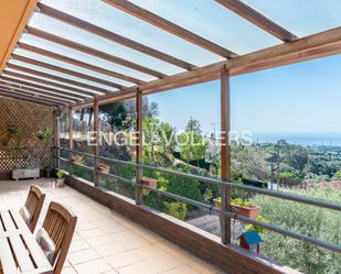 Terrace of House or chalet for sale in Mataró  with Air Conditioner, Heating and Private garden