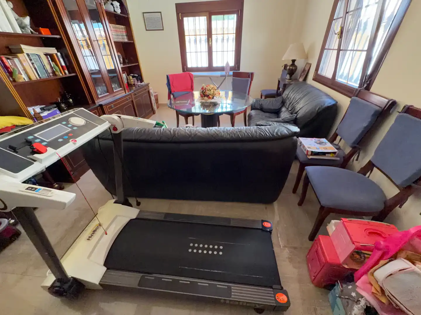 Sala d'estar de Casa o xalet en venda en Bormujos amb Aire condicionat, Jardí privat i Terrassa