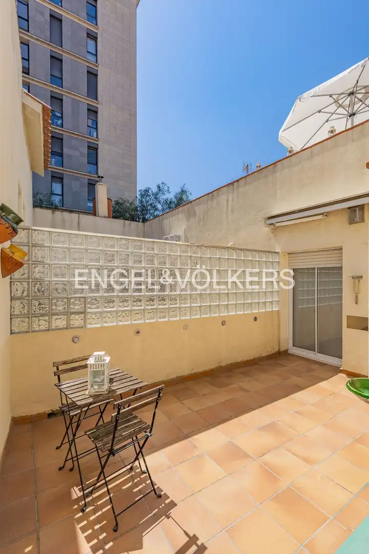 Terrace of Attic for sale in Sabadell  with Air Conditioner, Heating and Parquet flooring