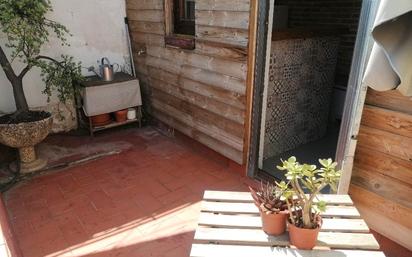 Balcony of Attic for sale in  Barcelona Capital  with Air Conditioner, Parquet flooring and Terrace