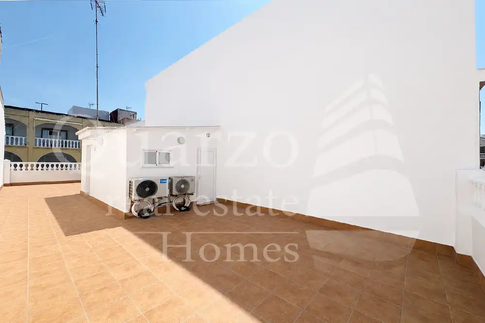 Terrassa de Casa adosada en venda en Sueca amb Aire condicionat, Calefacció i Terrassa